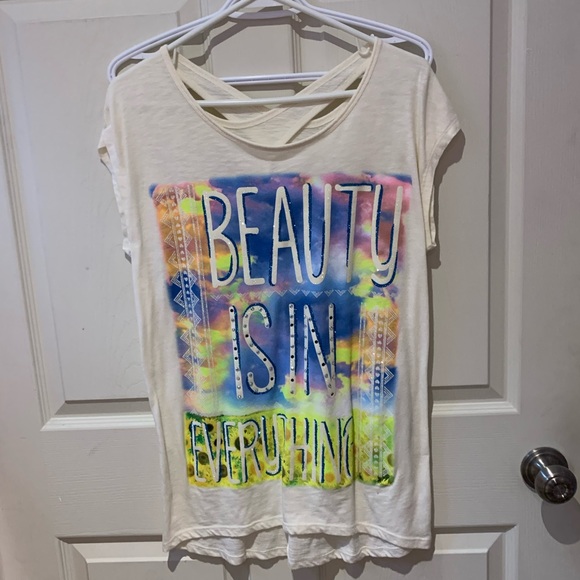 Beauty Is Everything Justice Shirt Girls 20 plus size - Picture 3 of 4